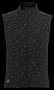 Жилетка Asics Lite-Show Vest артикул 146587 1179 черная со светоотражающим принтом, фото в темноте №2