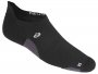 Носки Asics Road Neutral Ankle Single Tab артикул 150226 0904 черные с серым со стороны ступни №1