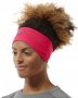 Повязка Asics Winter Headband артикул 150003 0640 розовая фото на модели №3