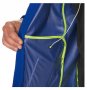 Куртка Brooks Drift Shell артикул 210828 440 синяя, со стороны изнанки выход для наушников из кармана №6