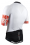 Велоджерси с коротким рукавом Compressport Cycling ON/OFF Maillot артикул TSONCY-SS00 белая с черным, на спине карманы №2