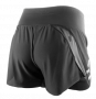 Шорты Compressport Overshort артикул SHTRO-99 черные, вид сзади №3