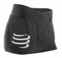 Женская юбка Compressport Racing Overskirt W артикул SKTROW-99 черная с белым логотипом №1