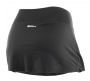 Женская юбка Compressport Racing Overskirt W артикул SKTROW-99 черная с широким поясом, вид сзади №2