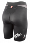 Женские стартовые шорты Compressport Triathlon Brutal Short W артикул SHTRIW-99 черные сзади карман с клапаном №2