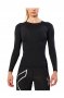 Компрессионная кофта 2xu Recovery Compression Long Sleeve Top W WA2930a BLK/NRO №1