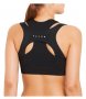 Женское бра Falke Bra Top Versatility W артикул 38461 3000 черное фото на модели, вид со спины №2