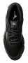 Кроссовки Mizuno Wave Kien 4 G-TX артикул J1GJ1759 51 черные, вид сверху, шнуровка и язычок №3