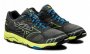 Кроссовки Mizuno Wave Mujin 4 G-TX артикул J1GJ1757 09 черные с желтой подошвой, на фото пара №6