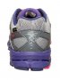 Женские кроссовки Mizuno Wave Mujin 4 G-TX W артикул J1GK1757 60 серые, фиолетовая подошва, вид со стороны пятки №4