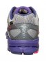 Женские кроссовки Mizuno Wave Mujin 4 G-TX W артикул J1GK1757 60 серые, фиолетовая подошва, вид со стороны пятки №6