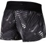 Женские шорты Nike 3'' Flex Printed Rival Short W 855535 010 черные с серым рисунком вид сзади №3