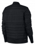 Женская куртка Nike Aeroloft Running Jacket W артикул 856634 010 черная фото со спины №2