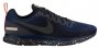 Кроссовки Nike Air Zoom Pegasus 34 Shield артикул 907327 001 темно-синие с черные верхом и логотипом №1