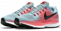 Женские кроссовки Nike Air Zoom Pegasus 34 W артикул 880560 406 голубые с розовым, на фото два кроссовка №3