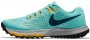 Женские кроссовки Nike Air Zoom Terra Kiger 4 W 880564 300 голубые носком влево №3