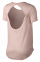 Женская футболка Nike Breathe Top Short Sleeve на спине вырез артикул 885241 658 №2
