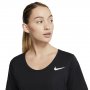 Футболка Nike City Sleek Short Sleeve Running Top W CJ9444 010 №4