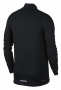 Кофта Nike Dry Element 1/2 Zip Top артикул 857820 010 черная, сзади светоотражющий элемент №2