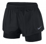 Шорты Nike Elevate 2-in-1 Running Shorts W AQ0423 010 №1