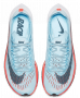 Кроссовки Nike Zoom Vaporfly 4% артикул 880847 401 голубые вид сверху №3