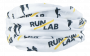 Бандана Runlab Logo белая с логотипом артикул RL2002W №2