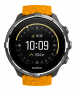 Часы Suunto Spartan Sport Wrist HR с оранжевым ремешком, на экране аналоговые часы, заход солнца, набор высоты №2