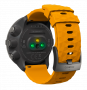 Часы Suunto Spartan Sport Wrist HR с оранжевым ремешком, с обратной стороны датчики пульса с запястья №3