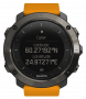 Часы Suunto Traverse c оранжевым ремешком, на экране точки широты и долготы №7