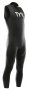 Мужской гидрокостюм TYR Wetsuit Hurricane Cat 1 Sleeveless черный без рукавов, на груди белый логотип артикул HCSNM6A 060 №1