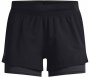 Шорты Under Armour UA IsoChill Run 2-in-1 Short W 1361582-001 №1