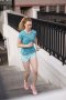 Футболка Under Armour UA IsoChill Run 200 Short Sleeve W 1361926-476 №8