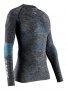 Термокофта X-Bionic Energy Accumulator 4.0 Melange Shirt Round Neck LG SL W EA-WT41W19W-G162 №1