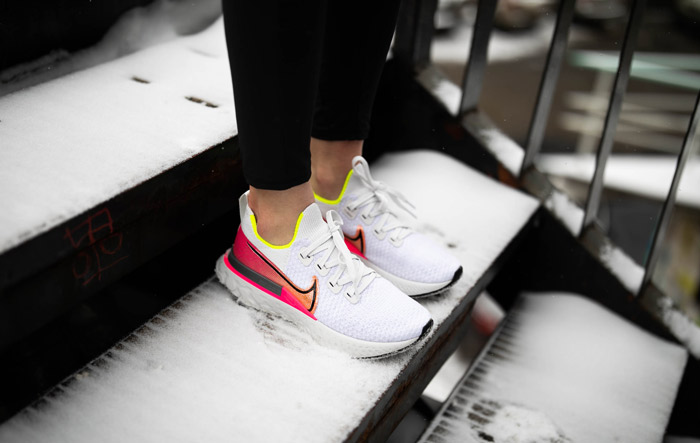 the nike react infinity run flyknit